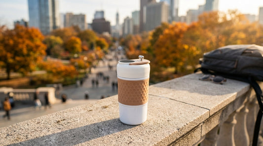 Portable Smart Travel Mug with Digital Display – Modern Coffee & Tea Cup